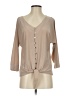 NY Collection Tan 3/4 Sleeve Blouse Size S - photo 1