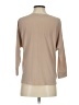 NY Collection Tan 3/4 Sleeve Blouse Size S - photo 2
