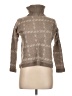 Barbour Tweed Brown Turtleneck Sweater Size 6 - photo 1