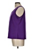Notations 100% Polyester Purple Sleeveless Blouse Size L - photo 5