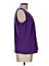 Notations 100% Polyester Purple Sleeveless Blouse Size L - photo 4