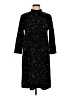 J. McLaughlin 100% Polyester Stars Black Cocktail Dress Size M - photo 1
