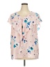 Lane Bryant 100% Polyester Pink Sleeveless Blouse Size 18 - photo 1