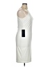 Bebe Solid Ivory Cocktail Dress Size XL - photo 4