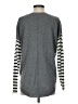 French Connection 100% Acrylic Stripes Gray Pullover Sweater Size S - photo 2