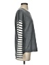 French Connection 100% Acrylic Stripes Gray Pullover Sweater Size S - photo 4