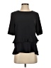 Ann Taylor Black Short Sleeve Top Size S - photo 1