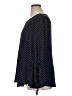 In every Story 100% Polyester Polka Dots Blue Long Sleeve Blouse Size 0X - photo 5
