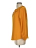 J.Crew 100% Polyester Orange 3/4 Sleeve Blouse Size XXS - photo 5
