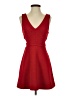 Forever 21 Solid Red Cocktail Dress Size S - photo 1