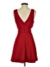 Forever 21 Solid Red Cocktail Dress Size S - photo 2