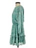 Flying Tomato 100% Polyester Paisley Teal Cocktail Dress Size S - photo 5