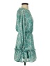 Flying Tomato 100% Polyester Paisley Teal Cocktail Dress Size S - photo 4