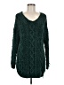 Derek Heart 100% Polyester Green Pullover Sweater Size M - photo 1