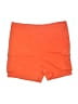 Unbranded Solid Orange Cargo Shorts Size L - photo 1