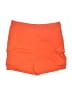 Unbranded Solid Orange Cargo Shorts Size L - photo 2