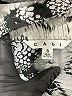 CAbi 100% Polyester Print Silver Long Sleeve Blouse Size S - photo 7