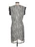 Jeffrey Monteiro Chevron-herringbone Gray Casual Dress Size 10 - photo 2