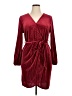 Simplee Burgundy Cocktail Dress Size XL - photo 1