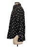 Chico's Polka Dots Black Long Sleeve Button-Down Shirt Size Sm (0.5) - photo 5