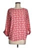 Pixley 100% Polyester Pink 3/4 Sleeve Blouse Size M - photo 1