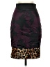 Express Animal Print Purple Casual Skirt Size 00 - photo 1