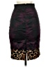 Express Animal Print Purple Casual Skirt Size 00 - photo 2