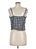colsie Black Sleeveless Top Size M - photo 2
