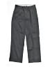Arrow 100% Cotton Solid Gray Dress Pants Size 12 - photo 1