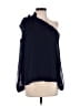 CeCe 100% Polyester Blue Sleeveless Blouse Size M - photo 1