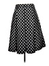 Halogen Polka Dots Black Casual Skirt Size 8 - photo 2