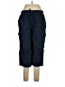 Woman Within Blue Cargo Pants Size 16W - photo 1