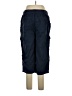 Woman Within Blue Cargo Pants Size 16W - photo 2