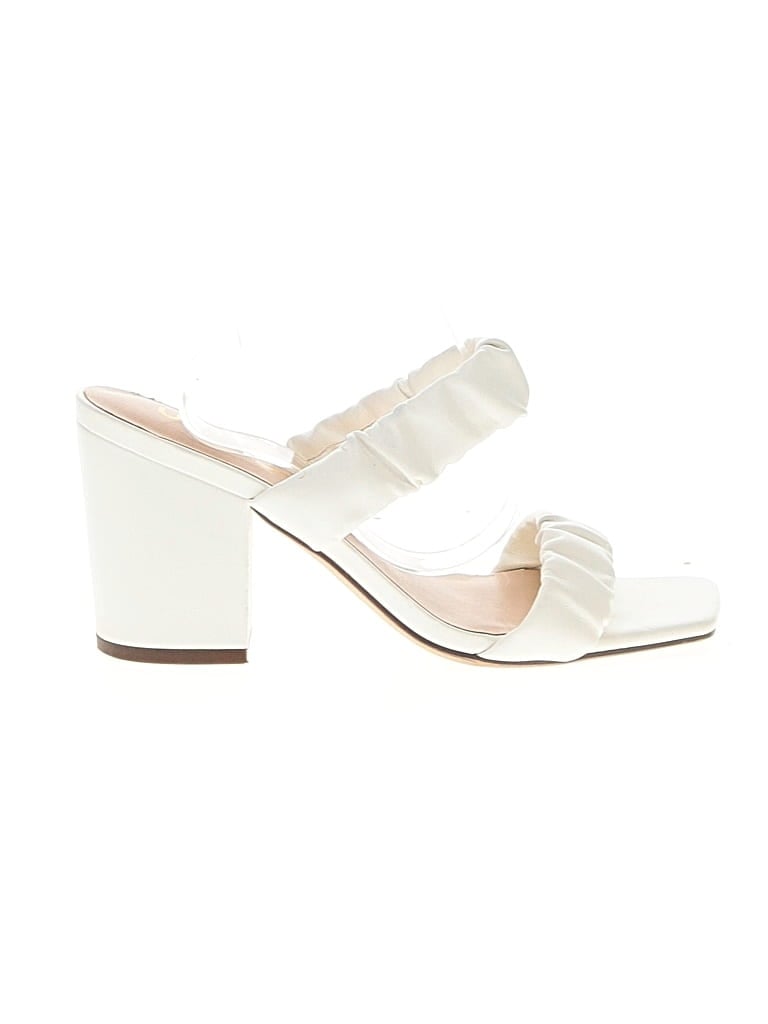 Pre-owned Unisa Sandals In White