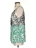 CAbi 100% Polyester Green Sleeveless Blouse Size S - photo 5