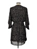 DR2 100% Polyester Animal Print Black Casual Dress Size L - photo 2