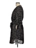 DR2 100% Polyester Animal Print Black Casual Dress Size L - photo 5