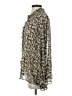 MNG Paisley Gold Long Sleeve Blouse Size 4 - photo 5