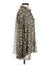 MNG Paisley Gold Long Sleeve Blouse Size 4 - photo 4
