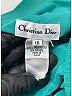 Christian Dior 100% Polyester Teal Short Sleeve Blouse Size 16 - photo 11