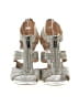 MICHAEL Michael Kors Metallic Silver Heels Size 7 1/2 - photo 2