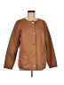 Susan Graver 100% Polyester Solid Brown Jacket Size M - photo 1