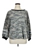 Haptics Camo Gray Pullover Sweater Size 1X - photo 1