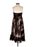 Kay Unger 100% Polyester Animal Print Brown Cocktail Dress Size 4 - photo 2