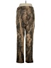 Krazy Larry Animal Print Gold Brown Casual Pants Size 14 - photo 2