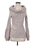 Sleeping On Snow Metallic Gray Pullover Sweater Size XS - photo 1