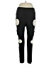 Shein Curve 100% Polyester Graphic Black Active Pants Size 14 Plus (1) - photo 1