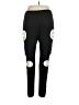 Shein Curve 100% Polyester Graphic Black Active Pants Size 14 Plus (1) - photo 2