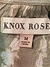 Knox Rose 100% Rayon Metallic Silver Long Sleeve Blouse Size M - photo 7