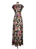 AFRM Floral Black Casual Dress Size L - photo 2